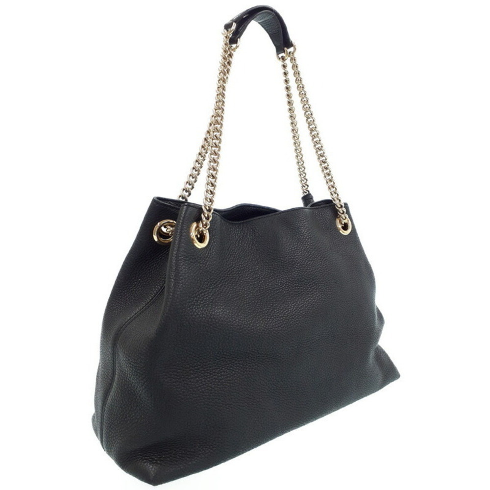 GUCCI Soho Interlocking GG Chain Shoulder Bag - Picture 2 of 9